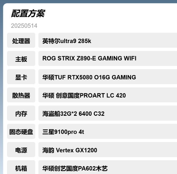 【提问】求彦祖看看配置是否合理？预算3w-电脑综合讨论区圈子-综合交流区-抖有网