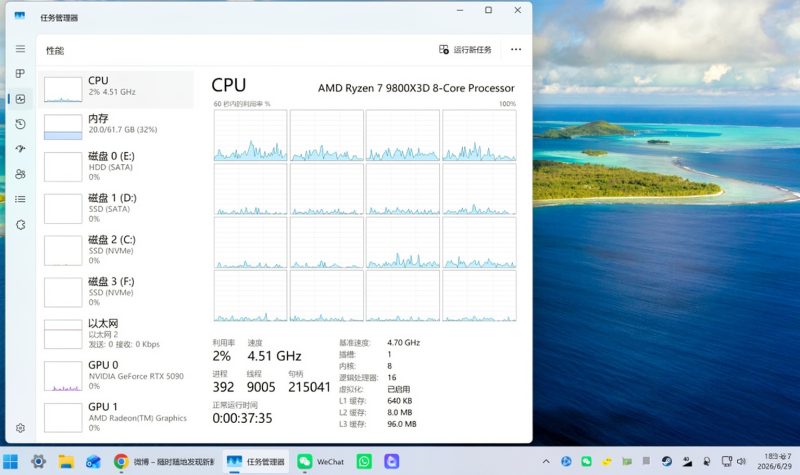 你们Win11开机内存占用多少，我算Chrome 20GB正常吗-抖有网