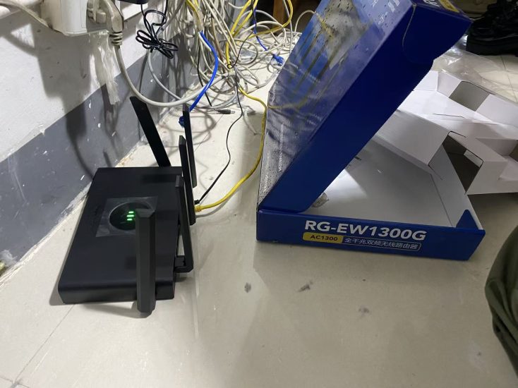 锐捷 RG-EW1300G（小钢炮）上手部署记录-抖有网