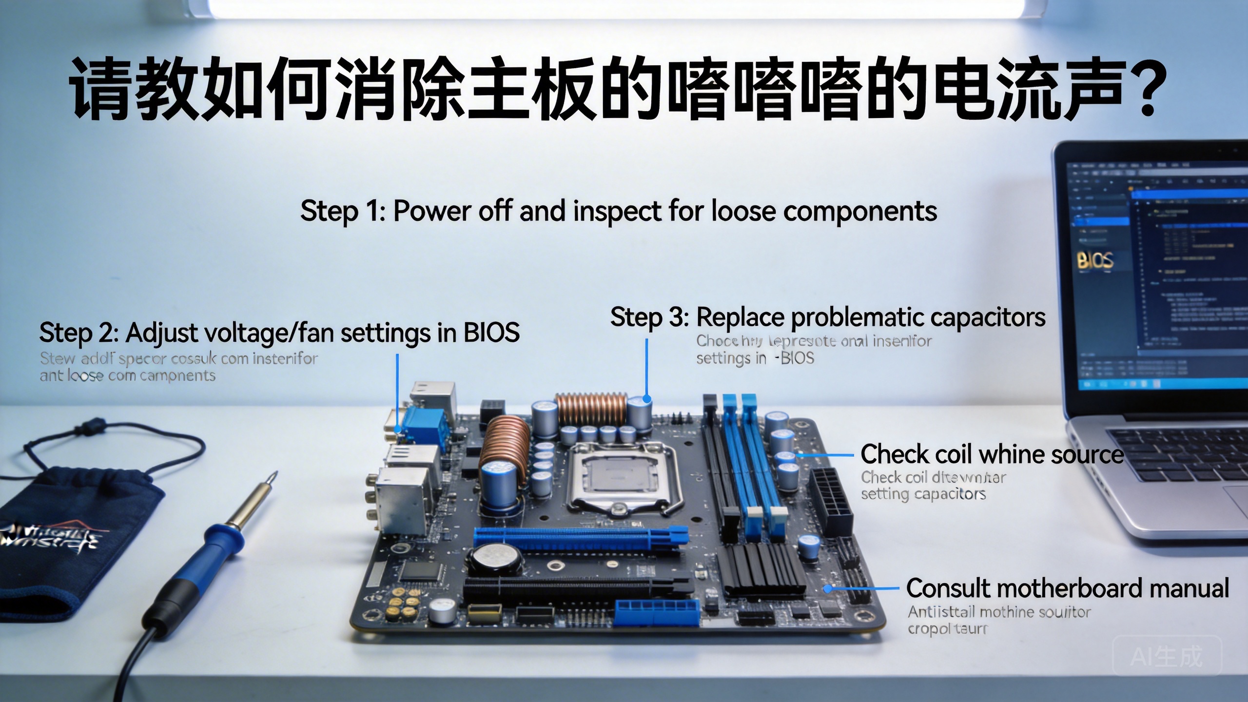 请教如何消除主板的嗞嗞嗞的电流声？-抖有网